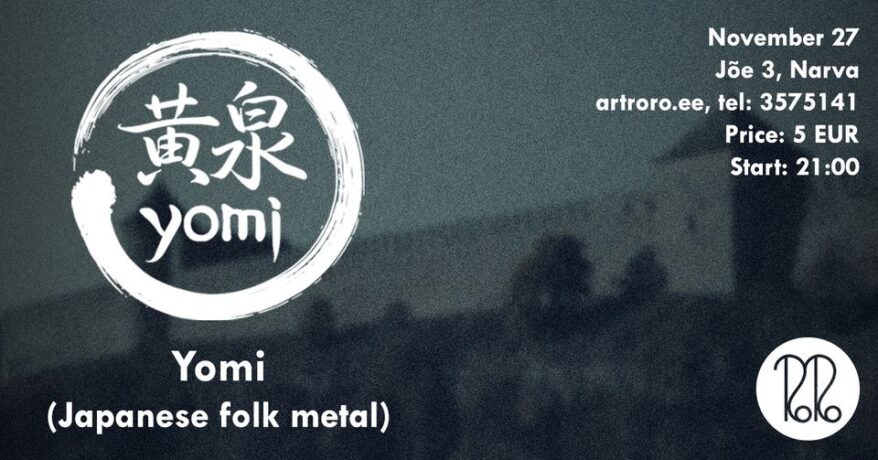 Yomi - японский фолк-метал коллектив из Латвии зазвучит в Ro-Ro