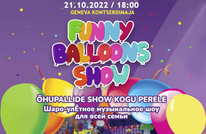Funny Balloons Show / Õhupallide Show / Шоу воздушных шаров