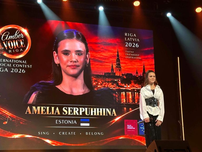 Юные нарвские вокалисты завоевали награды на конкурсе Amber Voice Riga